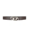 Diesel B-1dr Rev Ii Man Belt Dark Brown Size 39.5 Cow Leather
