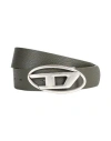 Diesel B-1dr Rev Logo Belt In Green