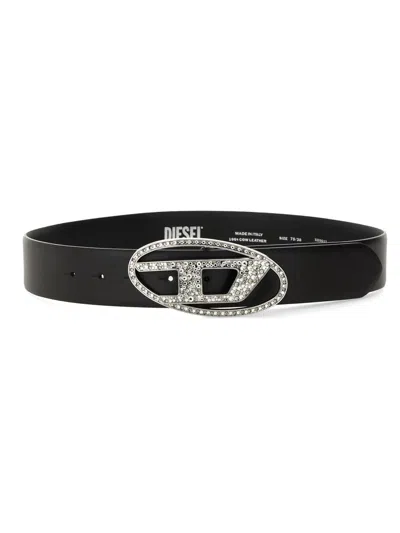 DIESEL DIESEL "B-1DR RHINESTONE" BELT