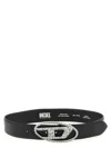 Diesel B-1dr Strass Belts Black In Black