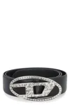 Diesel B-1dr Strass Leather Belt