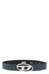 Diesel Denim B-1dr W Belt In Black