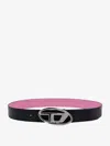 Diesel Belt 1dr Reversibile 30 In Black
