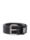 Diesel B-biscotto Belt In 黑色