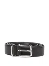 Diesel B-biscotto Knot 25 Belt In Black