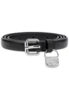 Diesel B-charm Hip Belt In Black