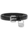 Diesel B-charm Hip Belt In Black
