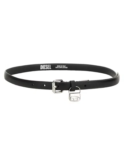 Diesel B-charm Hip Belt In Black