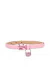 Diesel B-charm Hip Belt In Pink