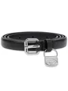 Diesel B-charm Hip Belt In Black