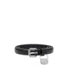 Diesel B-charm Hip Belt In Black