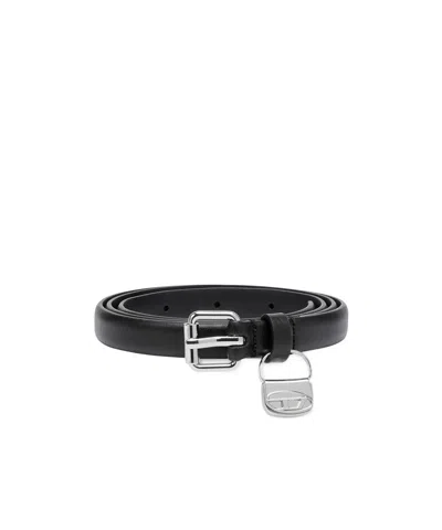 DIESEL B-CHARM LEATHER BELT