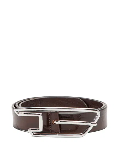 Diesel B-d Line 30 Belt In Brown