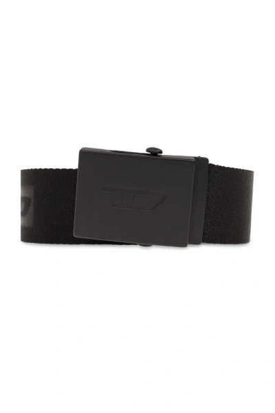 Diesel B  Ind Belt In Black