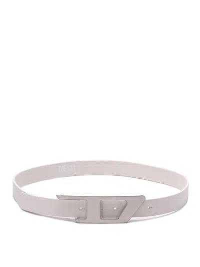 Diesel B-dlogo Ii Belt In White