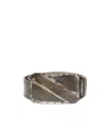 Diesel B-industry Belt In Gray