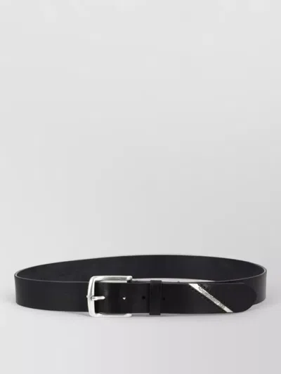 Diesel B Line Signature Belt Adjustable Length In Black