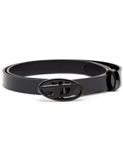 DIESEL B-PLAY 15 LEATHER BELT