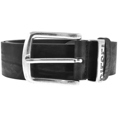 Diesel B Visible Belt Black