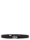 Diesel Black B-1dr-layer Belt In Black