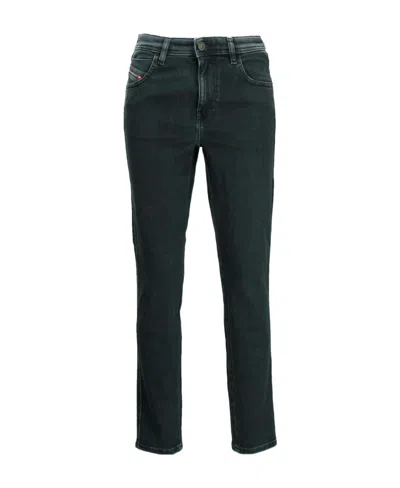 DIESEL BABHILA MID-RISE SKINNY JEANS