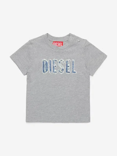 DIESEL DIESEL BABY BOYS LOGO T-SHIRT