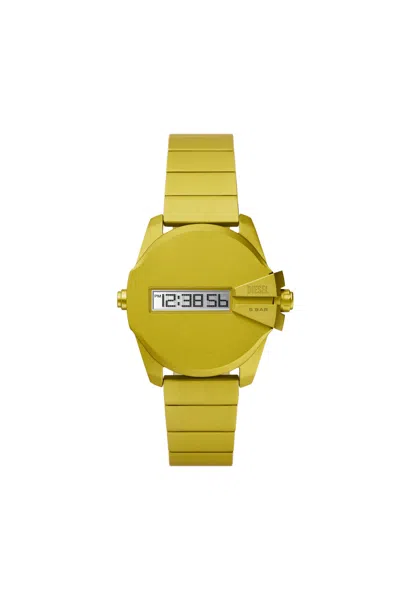 Diesel Baby Chief Digital Yellow Aluminum Watch