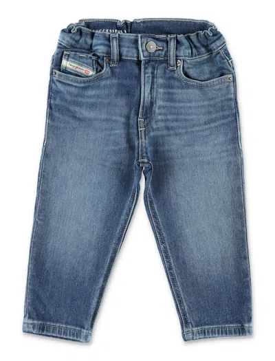 Diesel Baby D-gale-b Denim Jeans In Blue