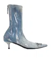 Diesel Women D-venus Kittie Bt Boots In Gray
