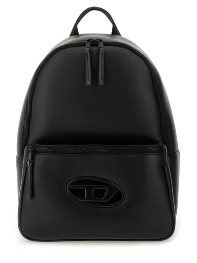 Diesel Backpack In Black