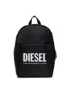 Diesel Wisty Logo-print Backpack In Black