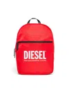 Diesel Backpack With Logo In Red