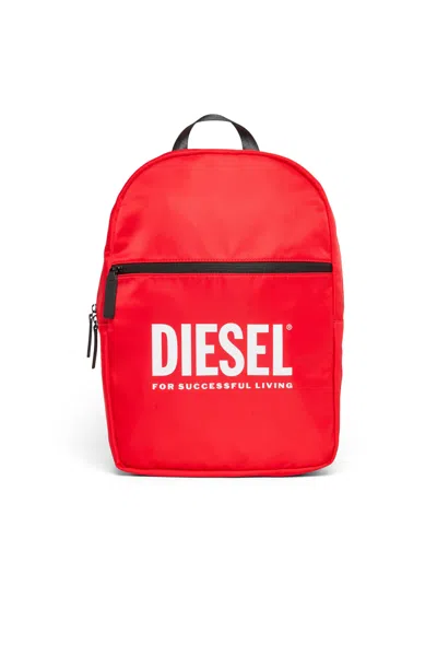Diesel Kids' Backpack With Logo In Red