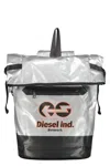 Diesel Backpack With Logo In Multi