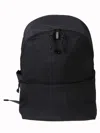 Diesel Logo-plaque Backpack In Black