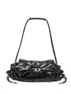 Diesel Scrunch-d S-shoulder Bag In Scrunched Leather
