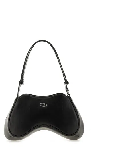 Diesel Shoulder Bag Play In Black