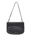 Diesel Borsa A Spalla 1dr In Pelle Nera  Donna In Black