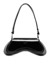 Diesel Play-crossbody Bag In Semi Gloss Leather In Black