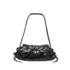 Diesel Cinch-d With Adjustable Strap And Drawstring Sides In Black