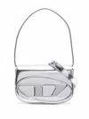 Diesel Geometric Flap Shoulder Bag With Metallic Finish