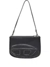 Diesel Women 1dr Twin Shoulder Bag With Logo In Black