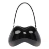 Diesel Double-d Shoulder Bag In Black