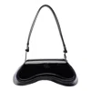 Diesel Play Crossbody Patent Fabric Bag In Black