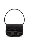 Diesel Shoulder Bag With Flap And Foldable Handle
