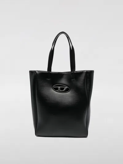 Diesel Holi-d Tote Bag In Black
