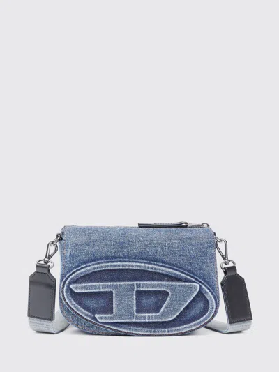 Diesel Bags  Men Color Denim In Blue