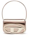 Diesel 1dr Shoulder Bag Woman Bronze In Gold