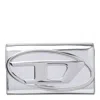 Diesel 1dr Wallet On Chain In Silver