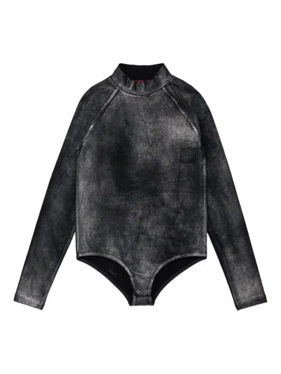 Diesel Kids' Balda Bodysuit In Black